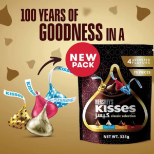 Hershey’s Kisses Classic Selection Milk, Almond, Cookies