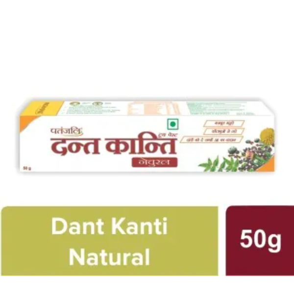 PATANJALI Dant Kanti Tooth Paste - Natural 50 Gm