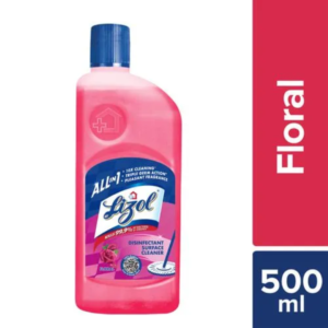 Lizol Disinfectant Surface Cleaner Floral 500Ml