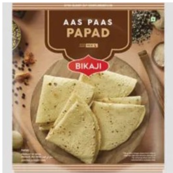 Bikaji Aas Paas Papad 200g