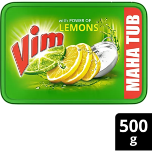 Vim Dishwash Bar - Lemon, 500 g